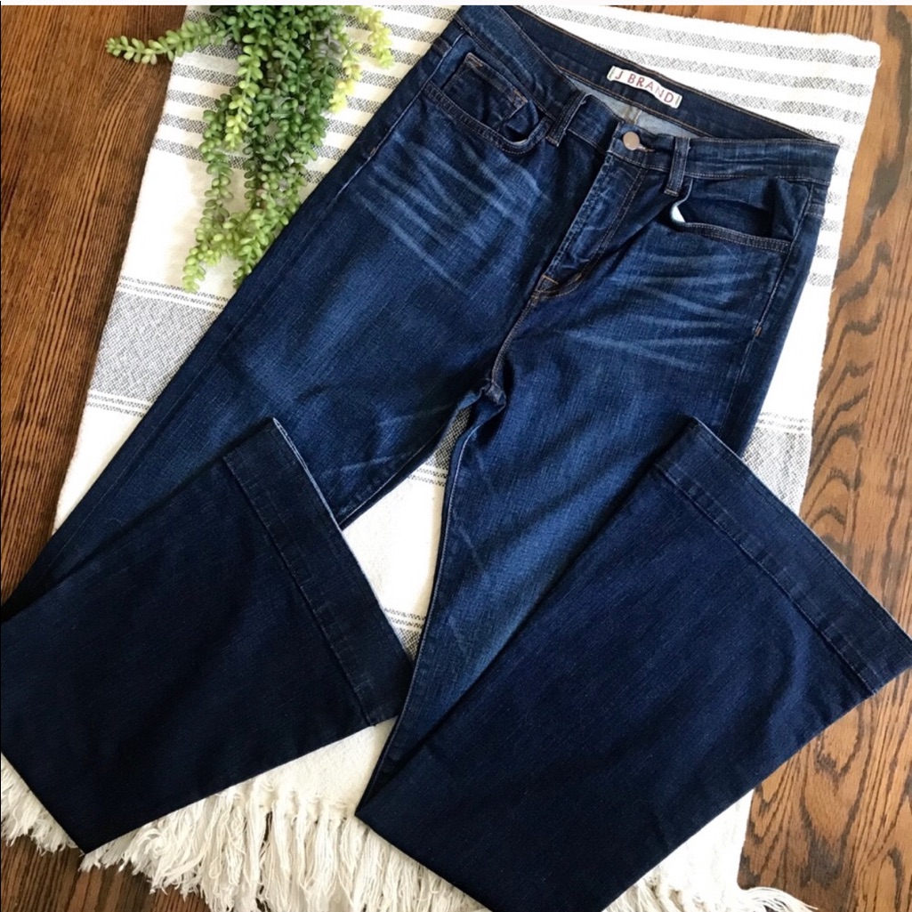 J Brand Indigo Flare Jeans